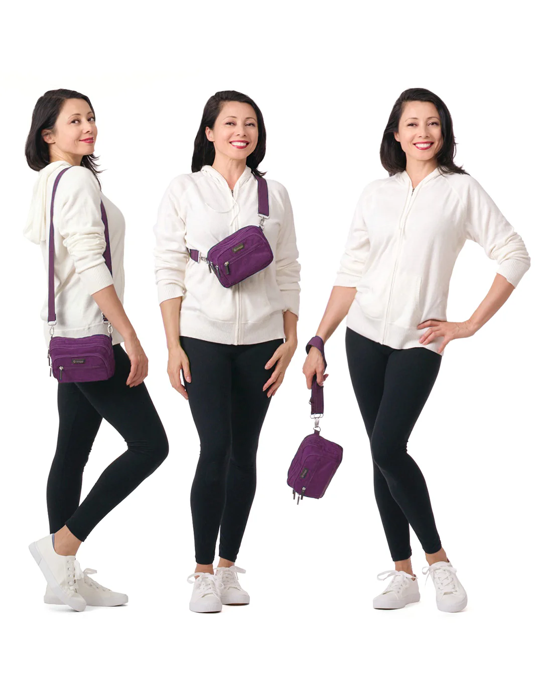 Convertible Pouch + ZipSafe Travel Organizer - Image 3