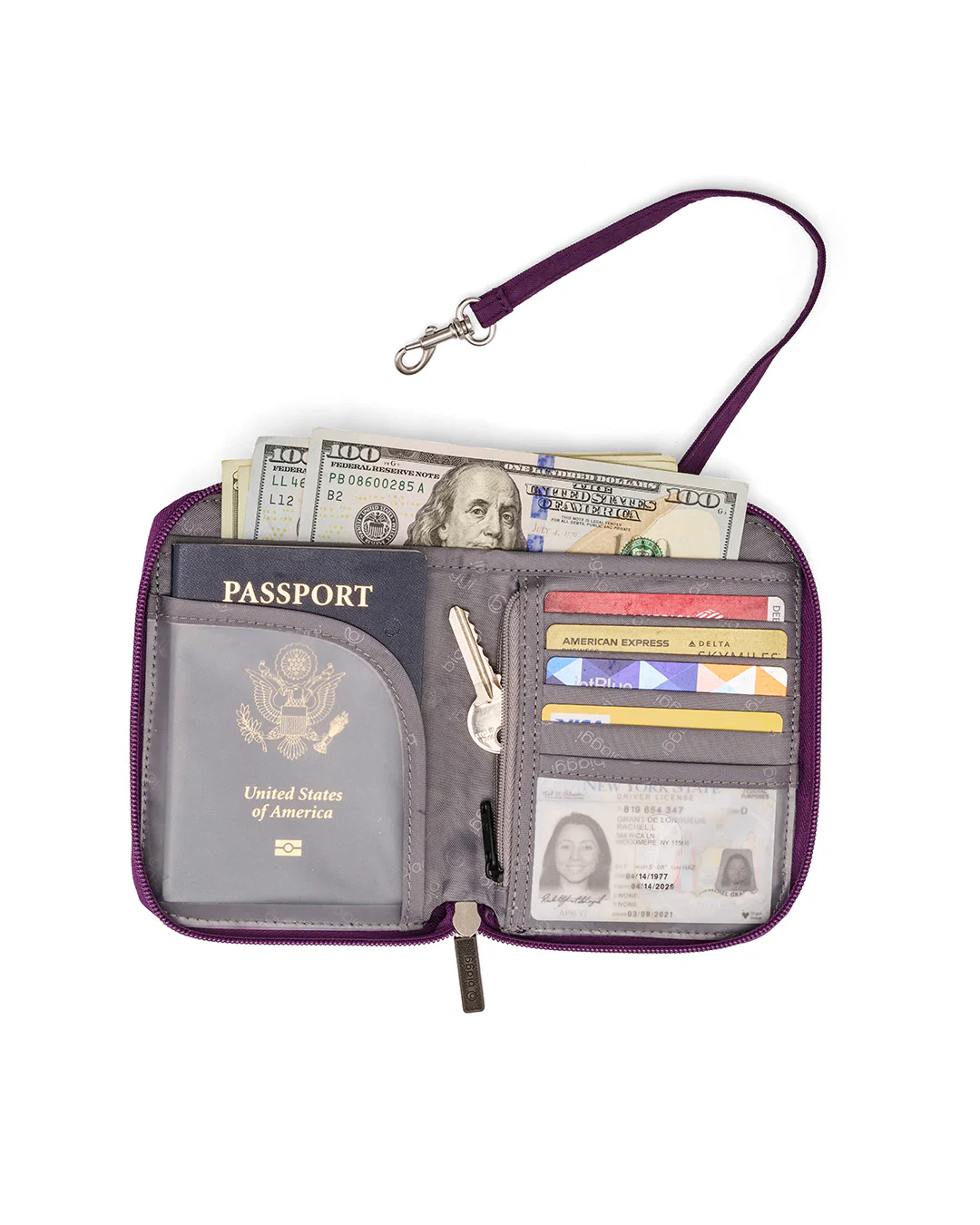 Convertible Pouch + ZipSafe Travel Organizer - Image 7