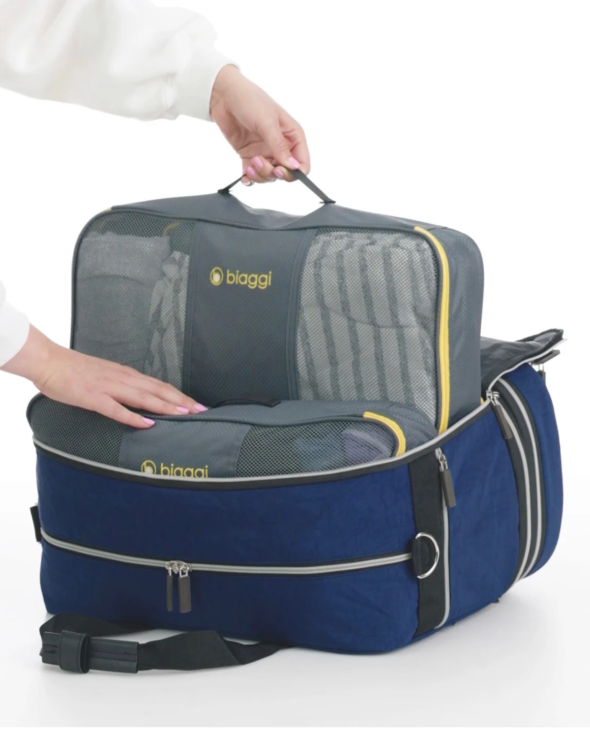 Max Zipcubes 3 Pack+Laundry/Shoe Bag - Image 6